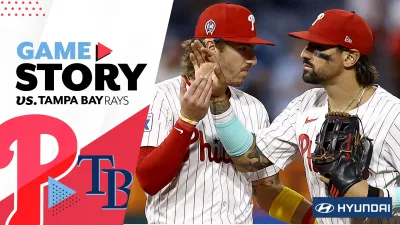 Phillies complete SWEEP of Rays to get 30 games above .500 for first time this year