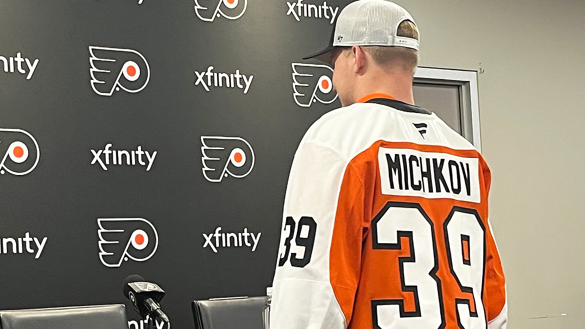 Joel Farabee on Flyers top prospect Matvei Michkov: ‘Sky’s the limit ...