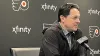 Briere defends Flyers amid Kolosov absence, says time for prospect to ‘step up'