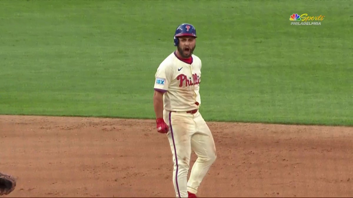 Phillies’ Cal Stevenson hits game-winning home run but then steals it – NBC Sports Philadelphia