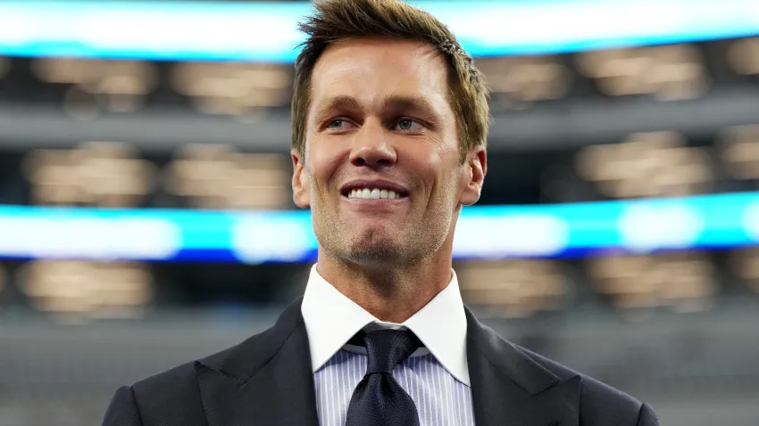 Tom Brady in a suit