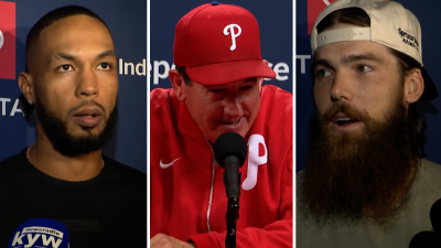 Phillies discuss how important it is to clinch a first-round playoff bye