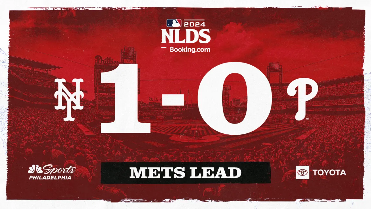 Mets suck life out of CBP, Phillies drop NLDS Game 1