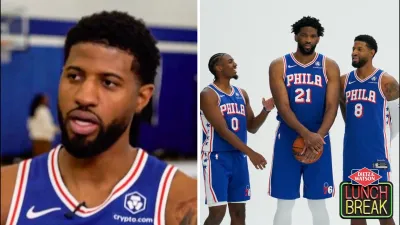 Paul George on picking the Sixers, Joel Embiid & pressure in Philadelphia