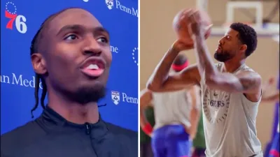 ‘I learned a lot' — Tyrese Maxey on his first impressions of Paul George