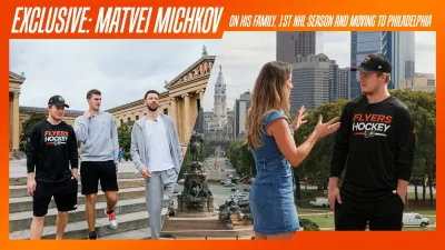 Michkov, Fedotov and Zamula on family, Michkov's 1st NHL season and Flyers' expectations