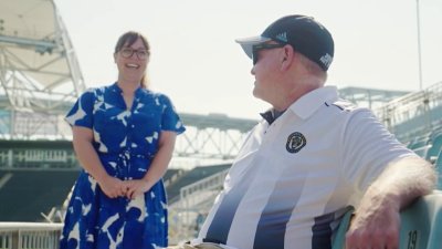 Woman donates kidney to fellow Philadelphia Union season ticket holder