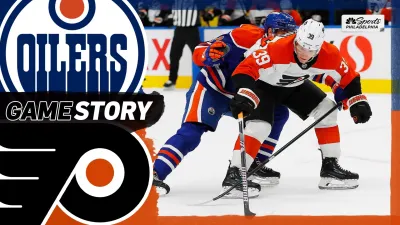 Michkov scores twice, Flyers fall in overtime to Oilers, 4-3