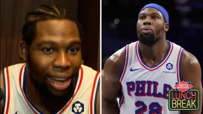 Guerschon Yabusele working to carve out a role with the Sixers