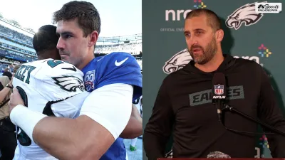 Nick Sirianni on benching Saquon Barkley on the verge of a career night