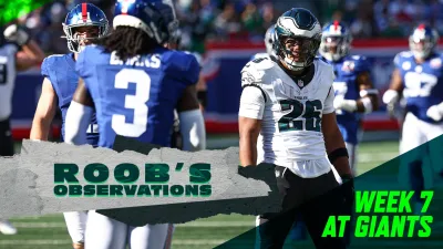 Roob's Obs: Saquon runs wild on former team, joins elite company with electric 6-game start