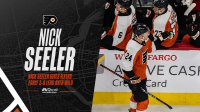 Nick Seeler gives Flyers early 2-0 lead over Wild