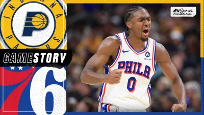 Maxey goes off for 45 points, Sixers earn first win in OT thriller vs Pacers