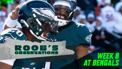 Roob's Obs: Hurts shines, Saquon plays closer, Eagles D passes huge test