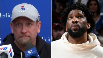 ‘I'm not going to answer' — Nurse shuts down question on Embiid, George's health