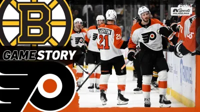 Ersson, Flyers stellar in 2-0 shutout over Bruins