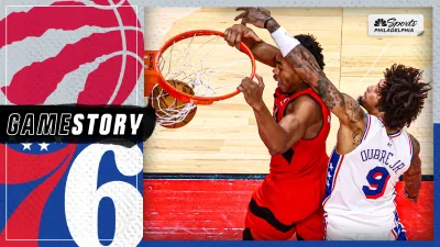 Despite forcing 27 turnovers, Sixers get out-rebounded and out-played in Toronto