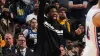 Embiid given technical foul for towel waving from sidelines 