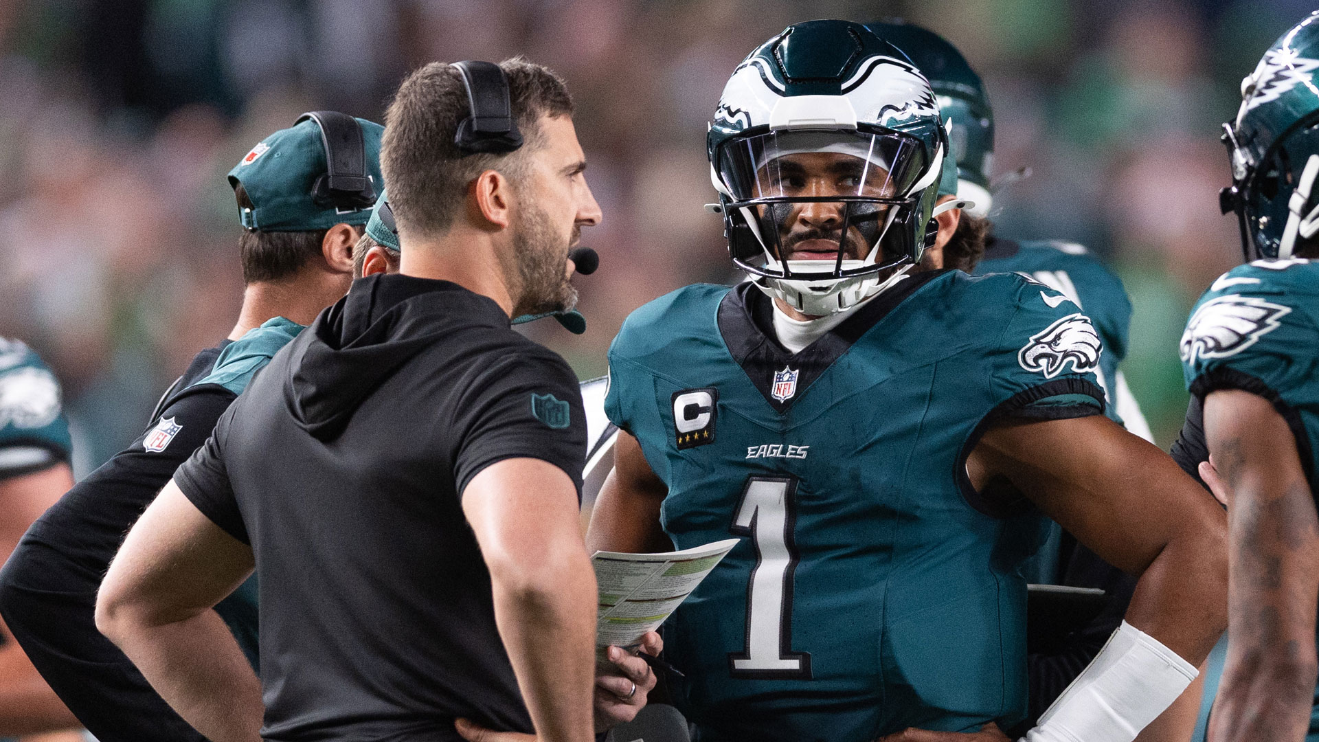 How Eagles are making sure Sydney Brown stays ready during long injury  layoff – NBC Sports Philadelphia