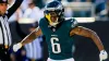 DeVonta Smith bounces back in most complete win of Eagles season