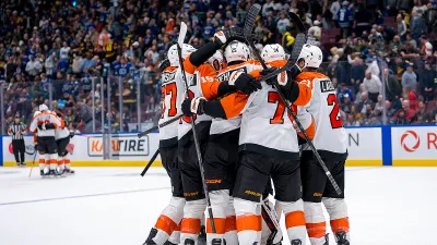 Flyers celebrate