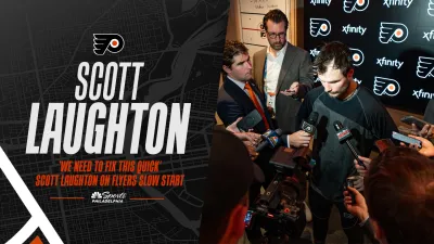 Laughton on Flyers' 2-6-1 start: ‘We've got to figure this out quick'