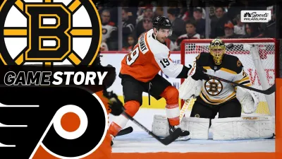 Ersson exits early, Flyers shut out by Bruins in frustrating loss