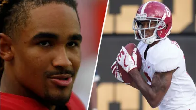 Hurts shares story of DeVonta Smith's recruiting trip to Alabama which began their bond