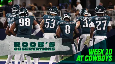 Roob's Observations: Defense makes case to be NFL's best, Hurts and Sirianni join elite company