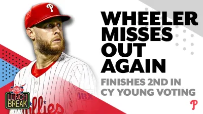 Wheeler finishes as Cy Young runner up for the second time in four years