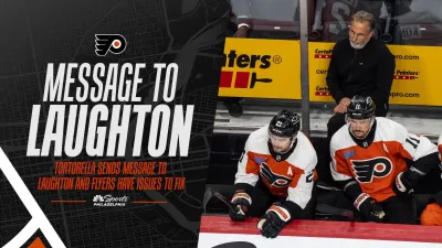 Flyers Talk: Laughton should handle Tortorella's message well