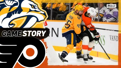 Flyers' improbable 3rd-period comeback leads to OT win over Predators