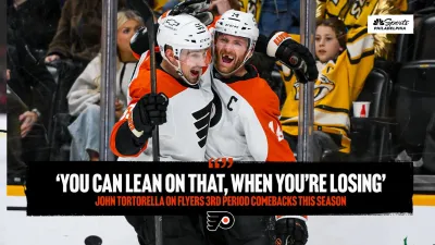 Tortorella on Flyers' knack for comebacks: ‘You can lean on that'