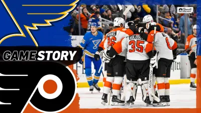 Michkov scores OT winner, Kolosov stellar in Flyers' win over Blues