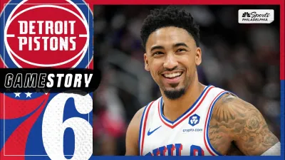 Bench comes up big in George's return, Sixers' blowout win vs Pistons