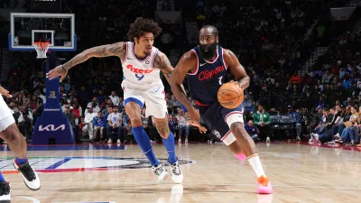 James Harden, Kelly Oubre Jr.