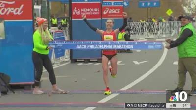 Meet the local woman who won the 2024 Philadelphia Marathon