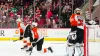 Flyers fall in final minute as their struggles without Ersson continue