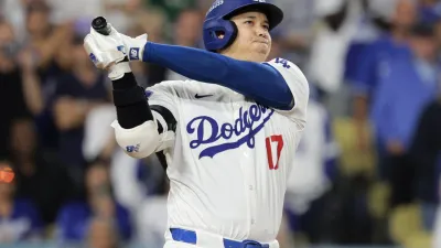 Los Angeles Dodgers' Shohei Ohtani wins third MVP award