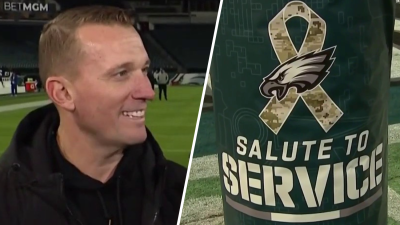 How the Eagles and the NFL are helping military veterans during Thursday's Salute to Service game