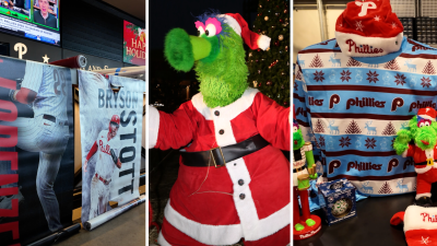 Phillies get set for a busy a weekend of holiday sales and celebrations