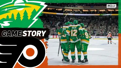 Kaprizov, Fleury shine, Flyers' offense stalls in 4-1 loss to Wild