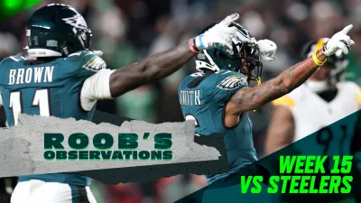 Roob's Obs: Proving the pass game, dominating on defense, dodging distractions