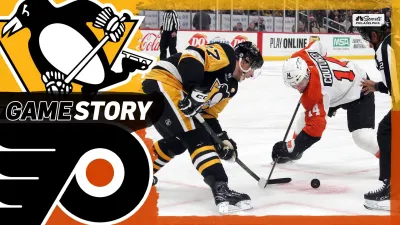 Ersson pulled, Flyers' defensive struggles continue in 7-3 loss to Penguins