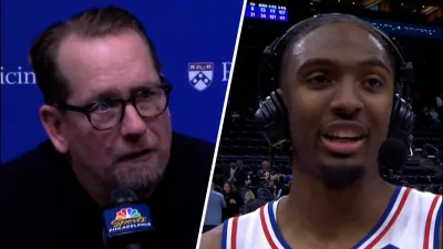 Sixers ‘weather the storm' in tight win over Jazz to kickoff road trip