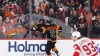 Laughton scores all 4 goals in Flyers' win over Red Wings