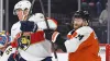 Flyers give up lead after making huge rally, fall to defending champs