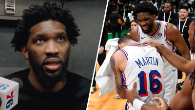 Joel Embiid confident Sixers will continue to improve as the new year approaches