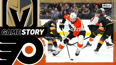 Kolosov struggles, Flyers fall flat to Golden Knights to kick off 2025