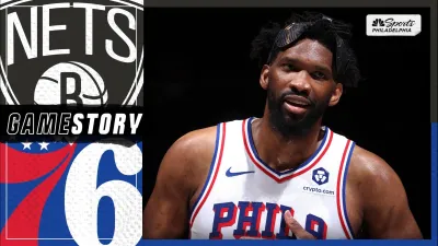 Sixers end six-game road trip with a dominant win over the shorthanded Nets